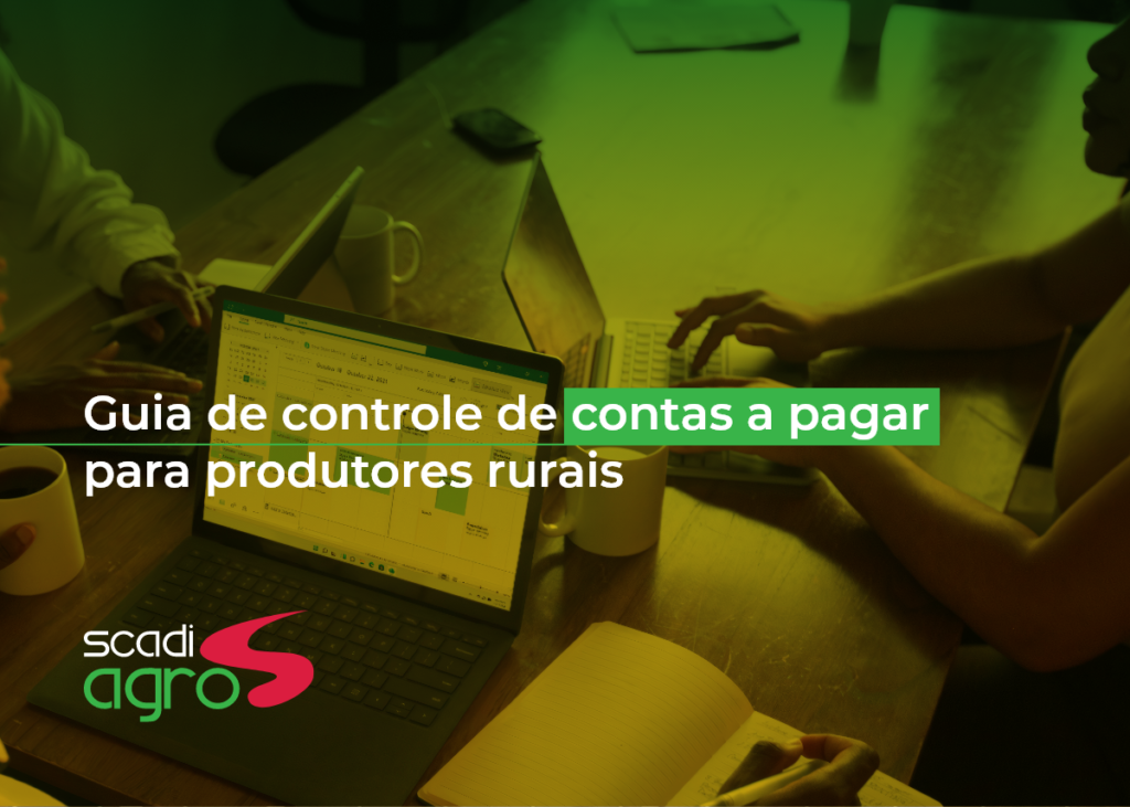 Guia de controle de contas a pagar para produtores rurais